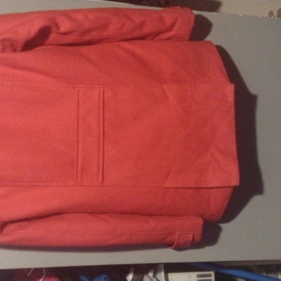 American eagle outfitters size medium red winter pea coat - Picture 5 of 10